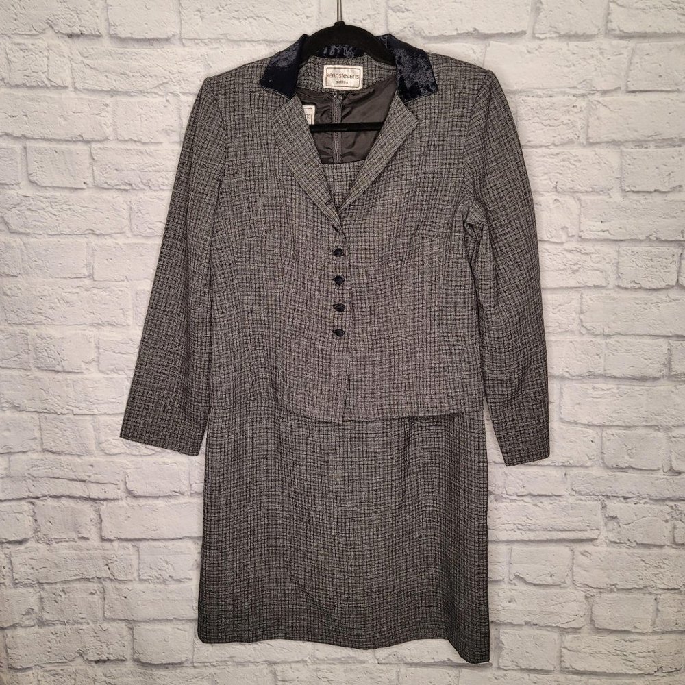 Karin Stevens Two Piece Sheath Dress with Matching Bolero Jacket
